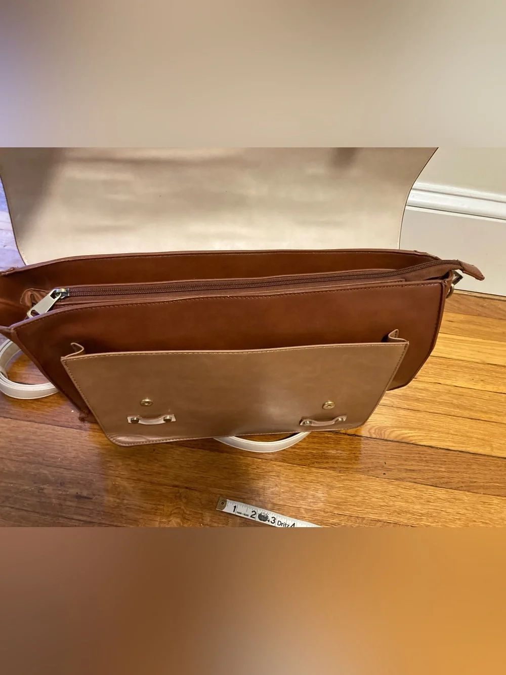 Ecosusi | Vegan Leather Briefcase/Backpack Laptop Bag